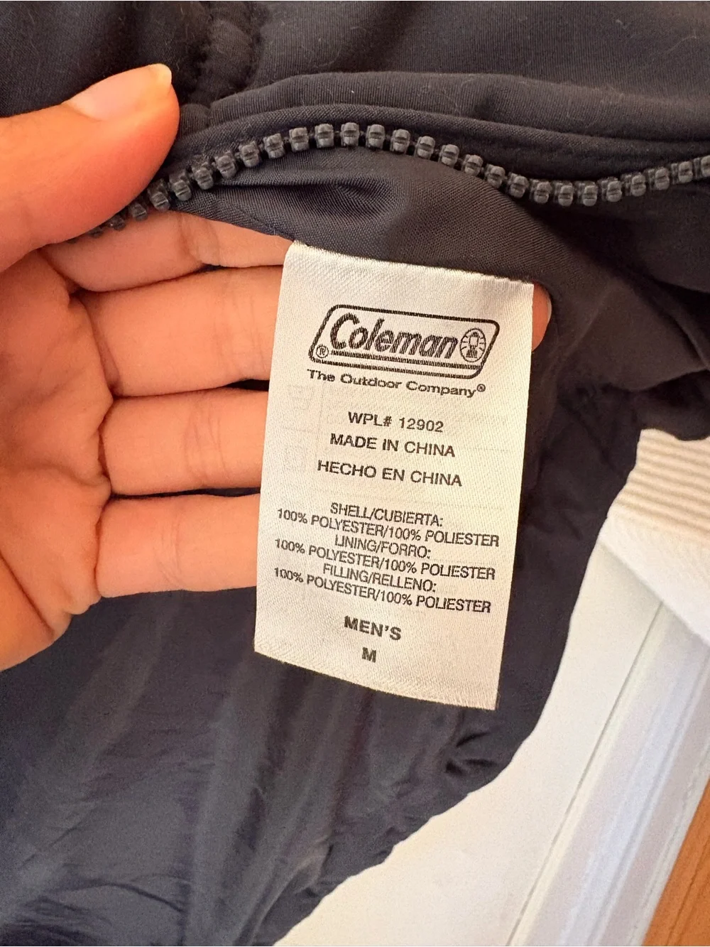 Coleman Black Quilted Puffer Vest